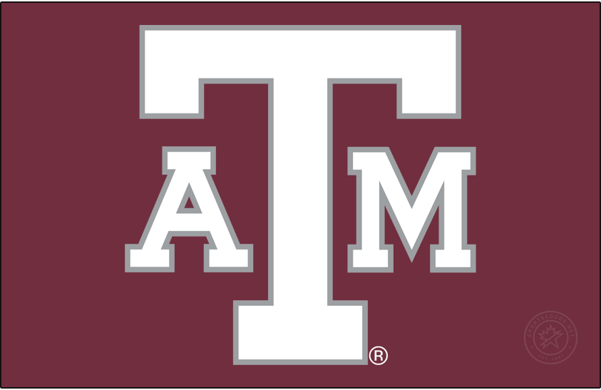Texas A M Aggies 2000-2009 Alt on Dark Logo iron on transfers for clothing